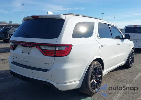 2018 Dodge Durango Srt из США, поврежденный, VIN 1C4SDJGJXJC341052